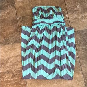 Chevron Pattern Maxi